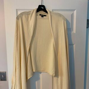 DKNY cream colored wrap